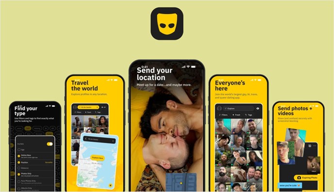 Grindr app