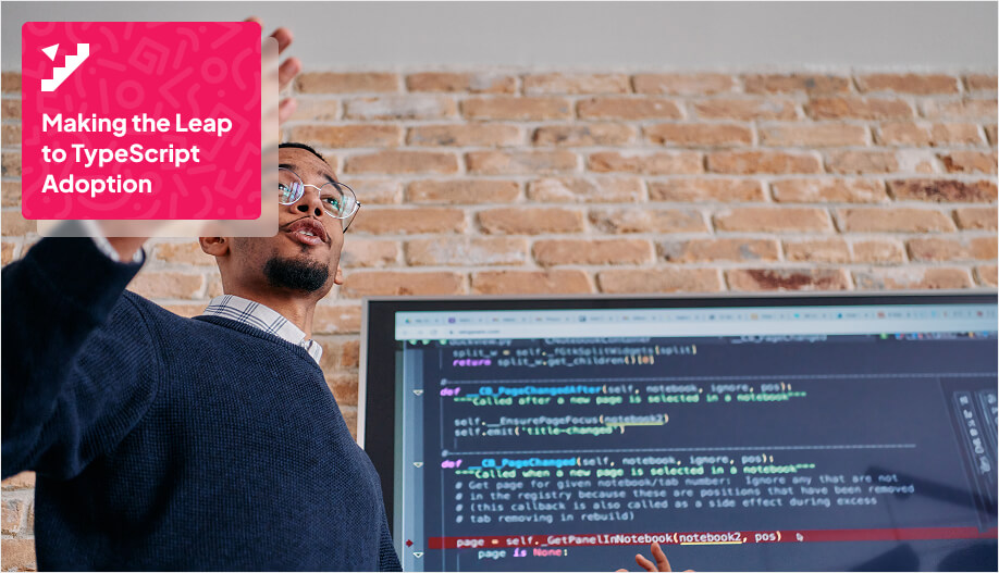 man with eyeglasses presenting