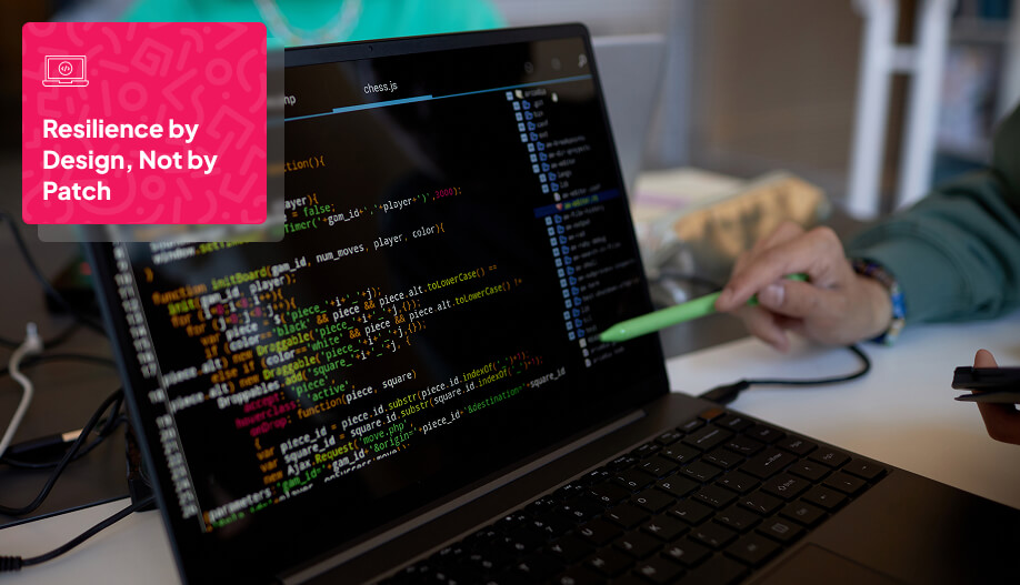 a laptop screen showing codes programmed by a developer