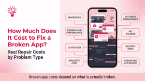 How Much Does It Cost to Fix a Broken App? Real Repair Costs by Problem Type