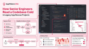 How Senior Engineers Read a Codebase Cold in Legacy App Rescue Projects