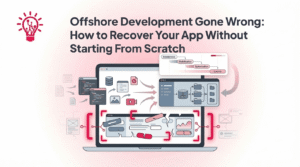 Offshore Development Gone Wrong: How to Recover Your App Without Starting From Scratch