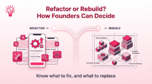Should I Refactor or Rebuild My App? A Decision Framework for Non-Technical Founders