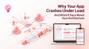 Why Your App Crashes Under Load and What It Says About Your Architecture