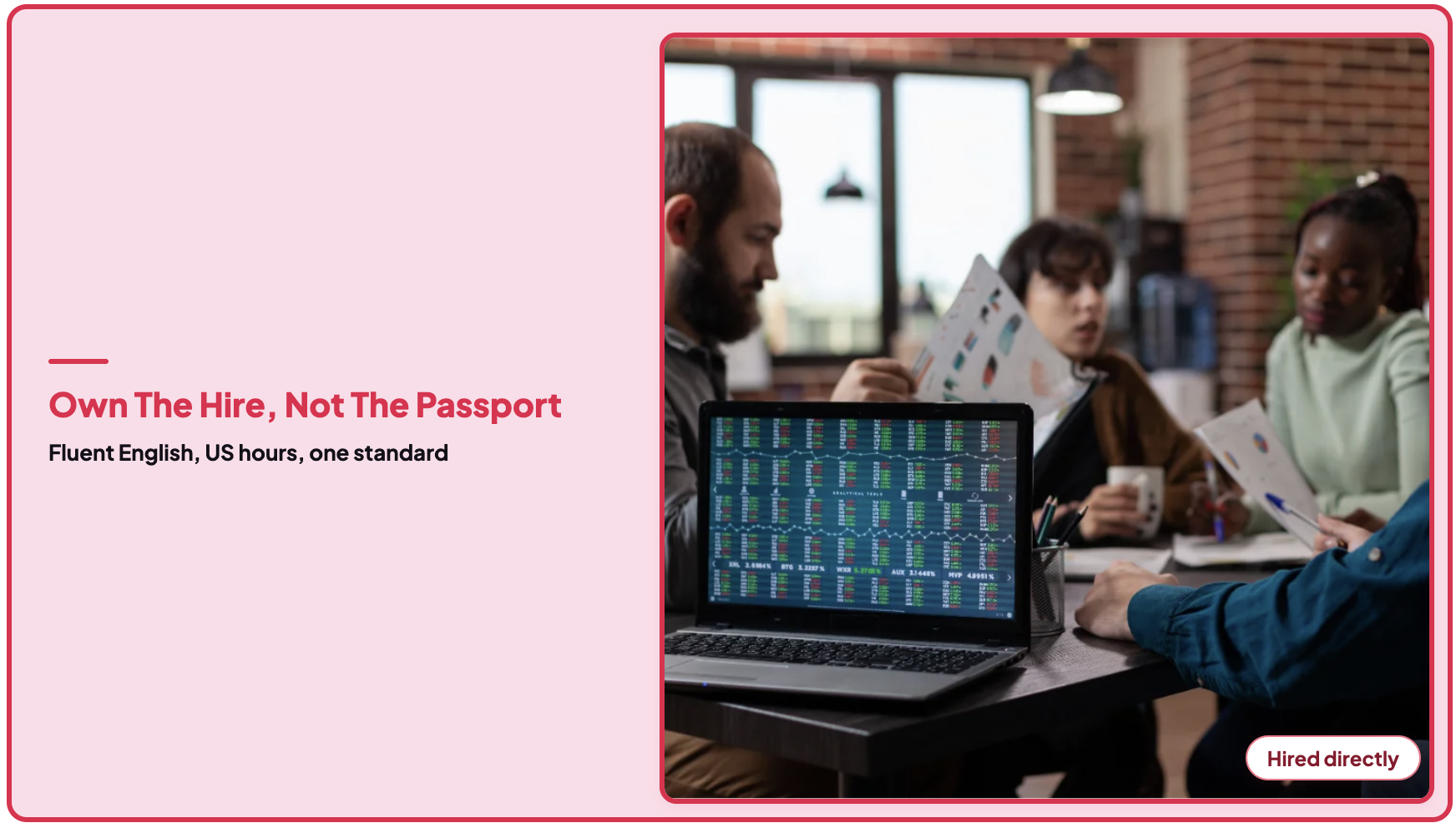 a team of developers brainstorming
